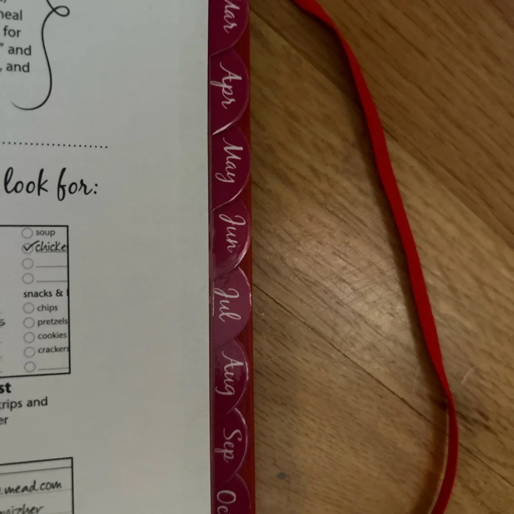 Red Ribbon Planner